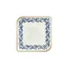Turgla T-KRAAR34KR-6 Kario Square China Plate, 9.75" x 9.75" Porcelain, Blue Vitrified Finish 1 image