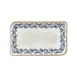 Turgla T-KRAAR40DT-6 Rectangular China Platter, 13.75" x 8.25", Blue Vitrified Porcelain 2 image