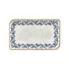 Turgla T-KRAAR40DT-6 Rectangular China Platter, 13.75" x 8.25", Blue Vitrified Porcelain 1 image