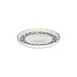 Turgla T-KRAHL27RD-6 Kario Round China Plate, 10.75" Diameter, Porcelain, Blue Vitrified Finish 2 image