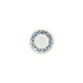 Turgla T-KRAZT01CT-24 Kario Round China Saucer, 6.25" Diameter, Blue Vitrified Porcelain 2 image