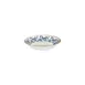 Turgla T-KRAZT11CK-24 Kario Plate, 4.25" Diameter x 1" Height, 3 oz, Round Porcelain, Blue Finish 1 image