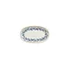 Turgla T-KRAZT19OV-12 Oval Kario Platter, 7.5" x 4.25" x 1" Organic Blue Vitrified Porcelain - 1/Each 2 image