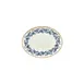 Turgla T-KRAZT25OV-12 Kario Oval China Plate, 9.75" x 7.5" x 1" Porcelain, Blue Vitrified Finish 2 image