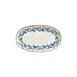 Turgla T-KRAZT29OV-6 Oval China Platter, 11.5" x 7" x 1.25" Porcelain, Blue Finish - 1/Each 2 image