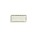Turgla T-OLVAR28DT-12 Oliva Rectangular China Plate, 9.5" x 6" Porcelain, Green Vitrified Finish 1 image