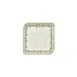 Turgla T-OLVAR30KR-6 Square Porcelain Plate, 8.75" x 8.75", Green Vitrified Dinnerware 1 image