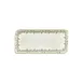 Turgla T-OLVAR38DT-6 Oliva Rectangular China Platter, 13.75" x 6.25", Green Vitrified Porcelain 2 image