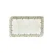 Turgla T-OLVAR40DT-6 Oliva Rectangular China Platter, 13.75" x 8.25", Green Vitrified Porcelain 1 image