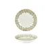 Turgla T-OLVFL23CK-6 Oliva Deep Round China Plate, 9" x 1.75" , 34 oz, Green Vitrified Porcelain 1 image