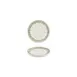 Turgla T-OLVHL16RD-6 - Oliva Round China Plate, 6.25" Diameter, Porcelain, Green Vitrified Finish 1 image