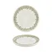 Turgla T-OLVHL27RD-6 Oliva Round China Plate, 10.75" Diameter, Green Vitrified Porcelain 1 image