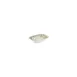 Turgla T-OLVZT14DKY-12 Oliva Deep Rectangular Plate, 5.5" x 4" Porcelain, Green Vitrified Finish 1 image
