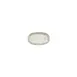 Turgla T-OLVZT15OV-12 Olive Oval China Platter, 6" x 4" Porcelain, Green Vitrified Finish - 1/Each 1 image