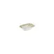 Turgla T-OLVZT16DKY-12 Oliva Deep Rectangular Plate, 6.25" x 4.25" Porcelain, Green Vitrified Finish 2 image