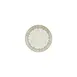 Turgla T-OLVZT19DZ-12 Oliva Round China Plate, 7.5" Diameter, Porcelain, Green Vitrified Finish 1 image
