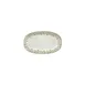 Turgla T-OLVZT24OV-12 Oval Platter, 9.5" x 5.75" x 1" Porcelain Green Vitrified Finish - 1/Each 1 image