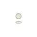 Turgla T-ROLVHL09CK-24 Oliva Plate, 3.5" Diameter x 1" Height, Green Vitrified Porcelain Dinnerware 1 image