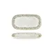 Turgla T-ROLVHL30OV-6 Oliva Oval Platter 11.75" x 6.25" x 0.75" Porcelain Green Vitrified - Individual 2 image