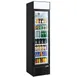 Unity U-17M Merchandiser Refrigerator – 16.5" W, 5.12 cu ft, Black, Bottom‑Mounted, 1/6 HP, R290 1 image