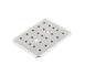 Vollrath 20300 Pan False Bottom, 1/3‑Size Steam Table Pan, 3/8" Drain Holes, Steel, NSF, USA - 1/Each 1 image