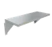 Vulcan PLTRAIL-VCCB25 Plate Shelf, Plate Rail, 25" Wide x 10" Deep, Stainless Steel Construction 1 image
