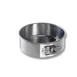 Chicago Metallic 40408 Springform Pan, 8" Dia x 2-3/4" Deep, 83.5 oz Aluminum Alloy, Made in USA 1 image
