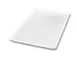 Chicago Metallic Bakeware 40930W - White Aluminum Tray, 11-15/16" x 17-15/96" x 13/16", 16-Gauge 1 image