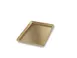 Chicago Metallic Bakeware 40945 - Bakery Display Tray, 9-7/16" x 12-15/16", Gold Anodized Aluminum 1 image