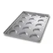 Chicago Metallic Bakeware 41002 Bun Pan, 15‑Cup 4‑1/8" Rounds, Steel, AMERICOAT® Silicone Glaze, USA 1 image