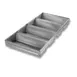 Chicago Metallic 41145 - 4-Pan Hearth Bread Set, 12-3/8" x 26-1/16", 22-Gauge Aluminized Steel, Set 1 image