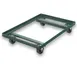 Chicago Metallic Bakeware 42580 Bun Pan Dolly Truck, 800 lb Capacity, Steel, 3" Casters, Dark Green 1 image