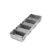 Chicago Metallic Bakeware 44145 - 4‑Pan Bread Set, 26‑Gauge Aluminized Steel, 4/Set 1 image