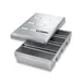 Chicago Metallic 44695 Cover, 20"-29" Lid, 26‑Gauge Aluminized Steel, Silicone Glaze, USA Made 1 image