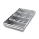Chicago Metallic 44945 4‑Pan Bread Set, 12‑1/4” x 4‑1/2” Aluminized Steel, AMERICOAT® Silicone Glaze 1 image