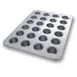 Chicago Metallic Bakeware 45605 - 24-Cup Cupcake Pan, 17-7/8"×25-7/8", 2-3/4" Cups, Glaze, Non‑PFAS 1 image