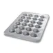 Chicago Metallic Bakeware 45645 Muffin Pan, 3-1⁄4" Muffins, 17-7⁄8"x25-7⁄8" AMERICOAT Glaze - 1/Each 1 image