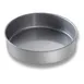 Chicago Metallic 48025 8" x 2" Round Cake Pan 26‑Gauge Steel Silicone Glaze, Made in USA 1 image