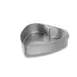 Chicago Metallic 48105 Heart Cake Pan, 60 oz (8" x 8‑1/8" x 2") Aluminized Steel, Glaze, Made in USA 1 image