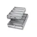 Chicago Metallic 48514 - Crimped Bread Pan Set, 10" Loaves, 26‑Gauge Aluminized Steel - 1/Set 1 image