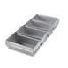 Chicago Metallic Bakeware 49145 4‑Pan Loaf Set, 10” x 5” 26‑Gauge Aluminized Steel, AMERICOAT® Glaze 1 image