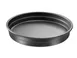Chicago Metallic 75010 - Stack Deep Dish Pizza Pan, 12" x 2" Deep, 14‑Gauge Aluminum, Nestable 1 image
