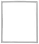 Hubert 120585 Kratos Replacement Gasket, 11.5" Rubber Seal for Sandwich Prep Tables, Door Seal 1 image