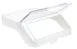 Hubert 122748 Kratos Lid for 200-Cup Ingredient Bin, Polycarbonate Transparent, Snap-Fit Cover 1 image