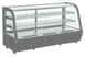 Hubert 159572 Kratos 29C-008 Display Case, 4.2 cu ft, 48"W x 22"D x 27"H, Black Glass, 33‑40°F, LED 1 image