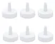 Hubert 174807 Kratos Squeeze Bottle Lid, 8 Oz, White Polyethylene, Standard Top Single Tip - Set 1 image