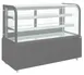 Hubert 202375 Refrigerated Bakery Display Case, 60.6"W x 27.1"D, 9.53 cu ft, Black, Glass Doors 1 image