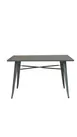 Hubert 41632 Outdoor Table, CenPro Table, 48"W x 29-1/2"D x 30"H, Weather-Resistant Steel 1 image