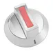 Hubert 52365 Kratos Replacement Control Knob, chrome 1 image