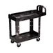 Rubbermaid FG450088BLA Utility/Bussing Cart 1 image